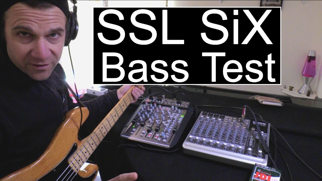 SSL SiX — Тест бас-гитары