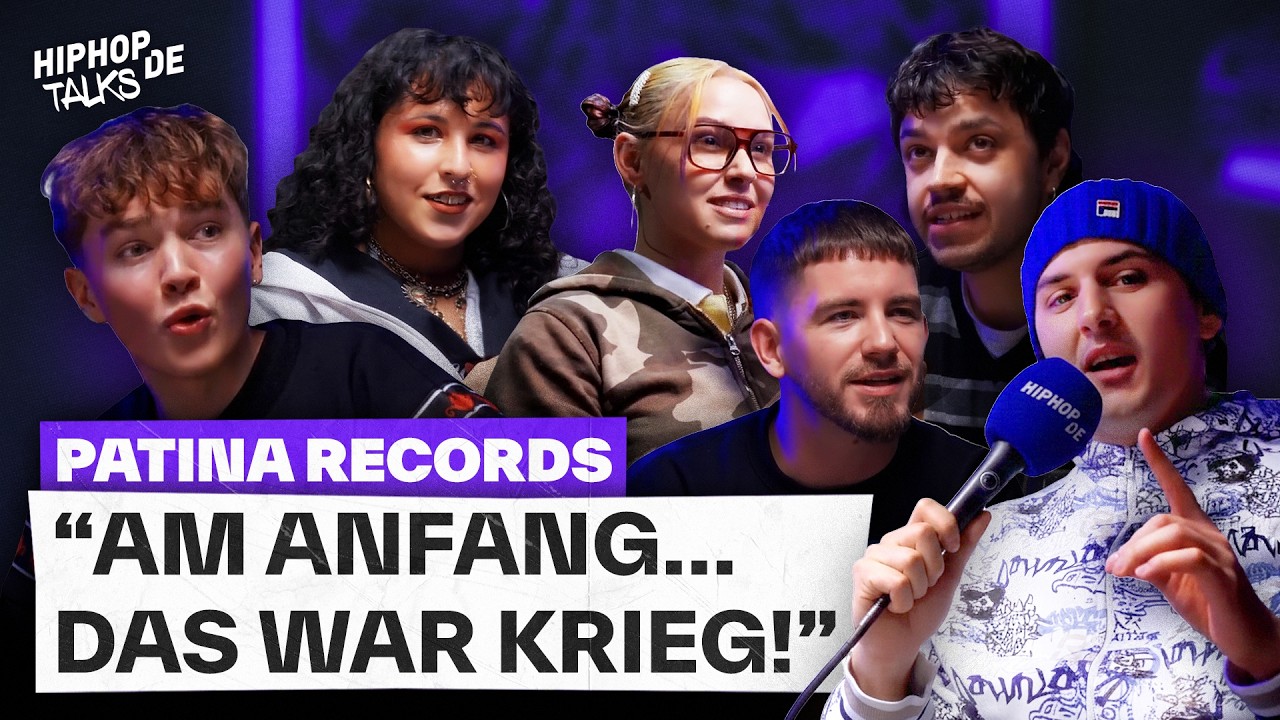 PATINA RECORDS &uuml;ber Crew-Mindset, Befindlichkeitsrunden & neues Tape | HIPHOP.DE TALKS #57