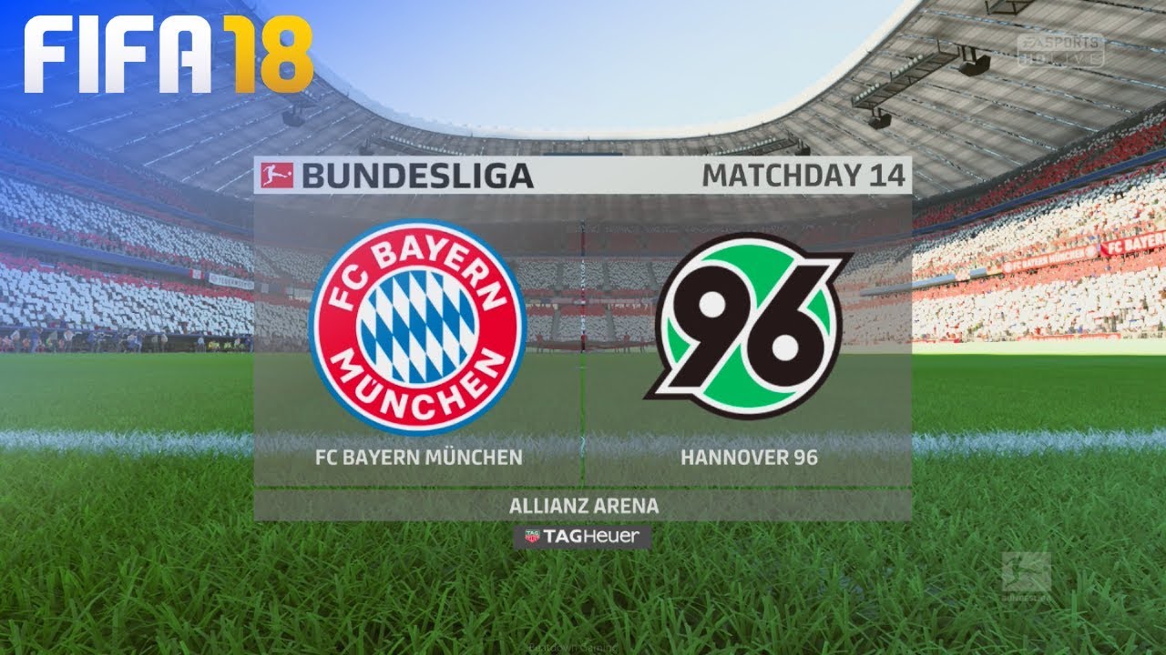 FIFA 18 - FC Bayern München vs. Hannover 96 @ Allianz Arena