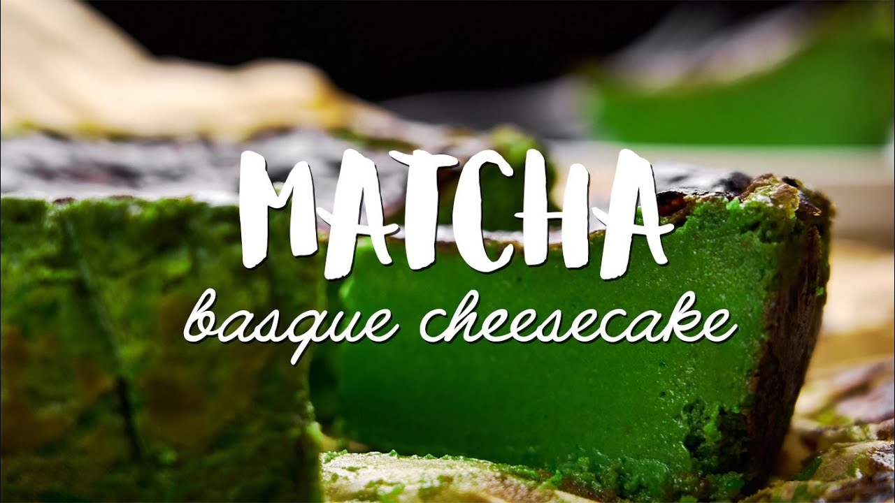 Matcha Basque Cheesecake Recipe