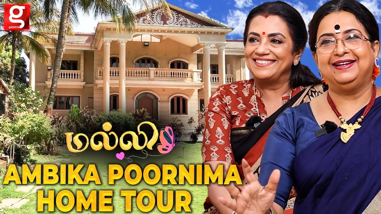Serial-லாம் இப்படி தான் Shoot பண்ணுறாங்களா?😲 Malli Serial Shooting House Live Visit 🏡Nikitha | Vijay