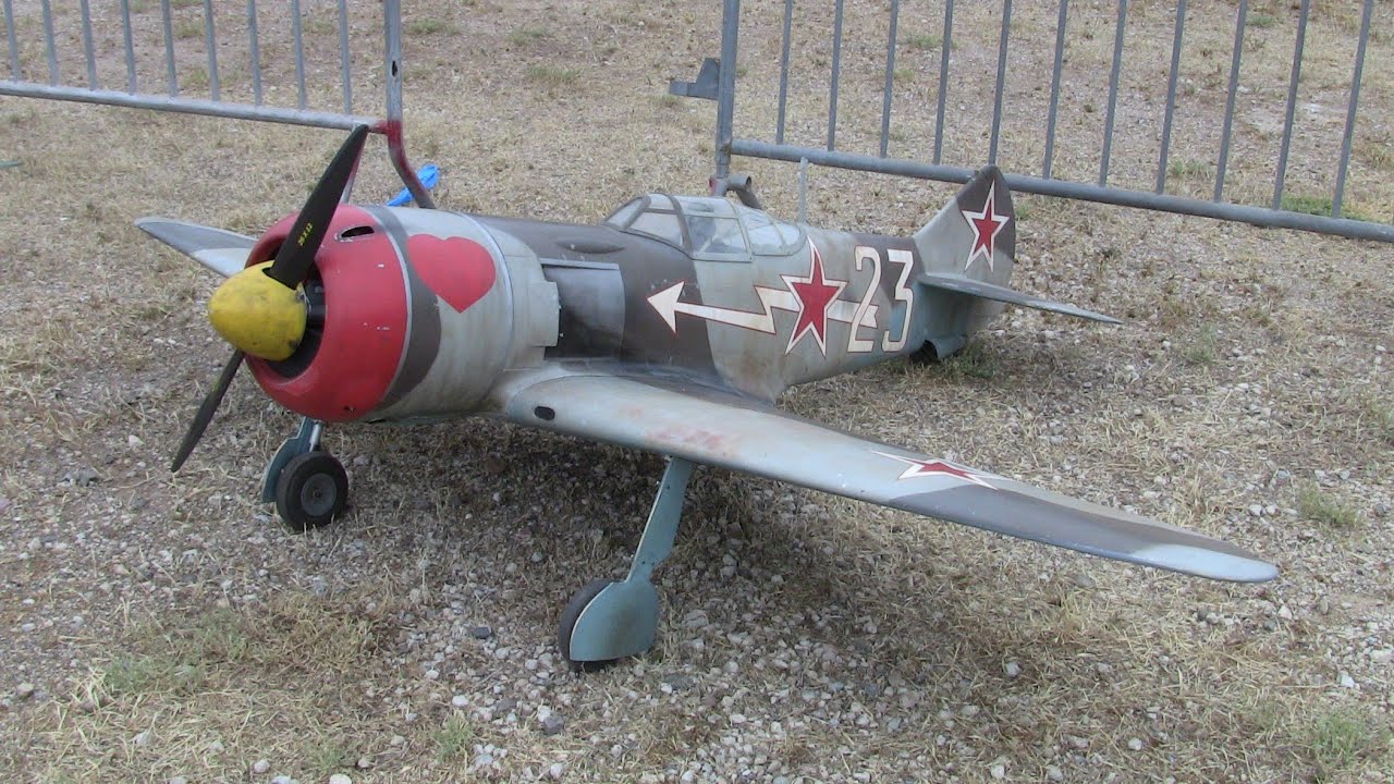 Lavochkin La-7 at SoCal Scale Squadron Warbirds & Classics, 2018: Friday Flashback!