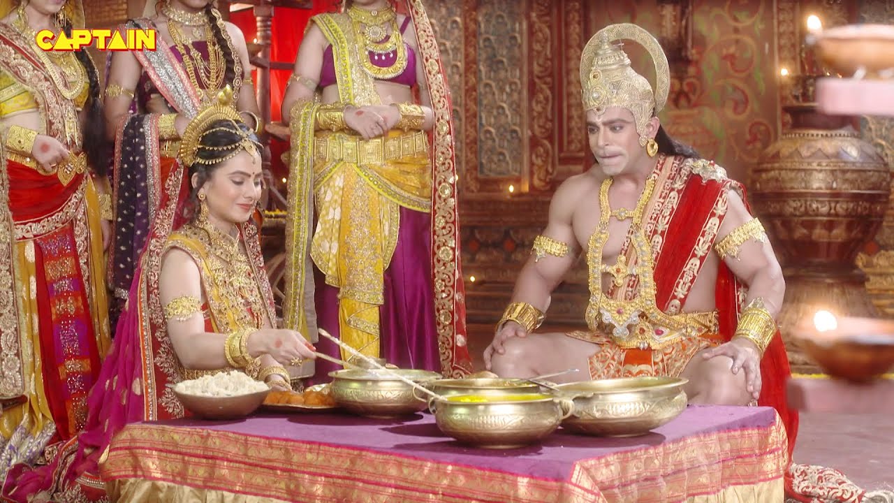 क्या हुआ जब हनुमान जी को सीता माता ने भोजन के लिए आमंत्रित किया | Mahabali Hanuman EP 531