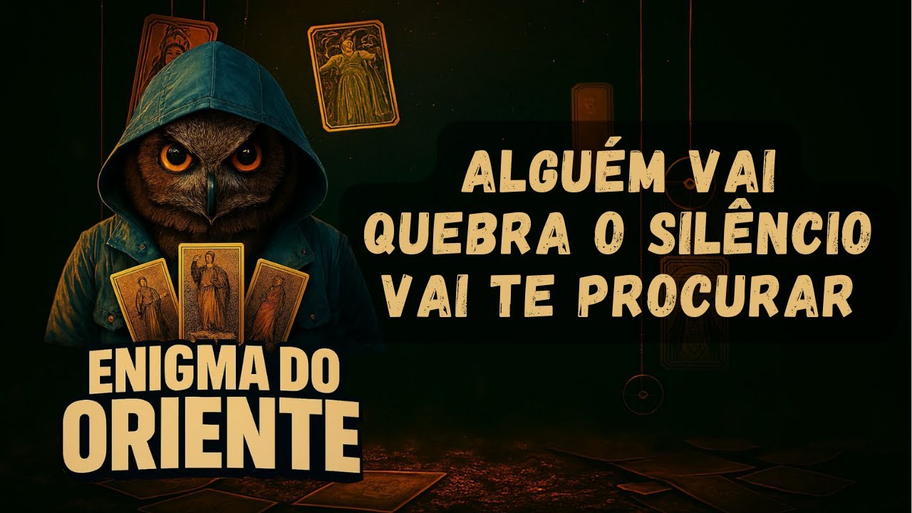 ALGUÉM VAI QUEBRA O SILÊNCIO VAI te PROCURAR! | Tarot