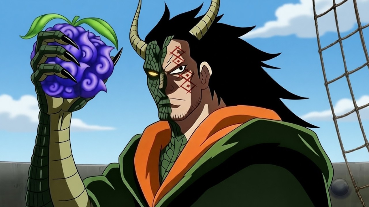 MONKEY D DRAGON Enthüllt zum ersten Mal seine Hybridform - ONE PIECE