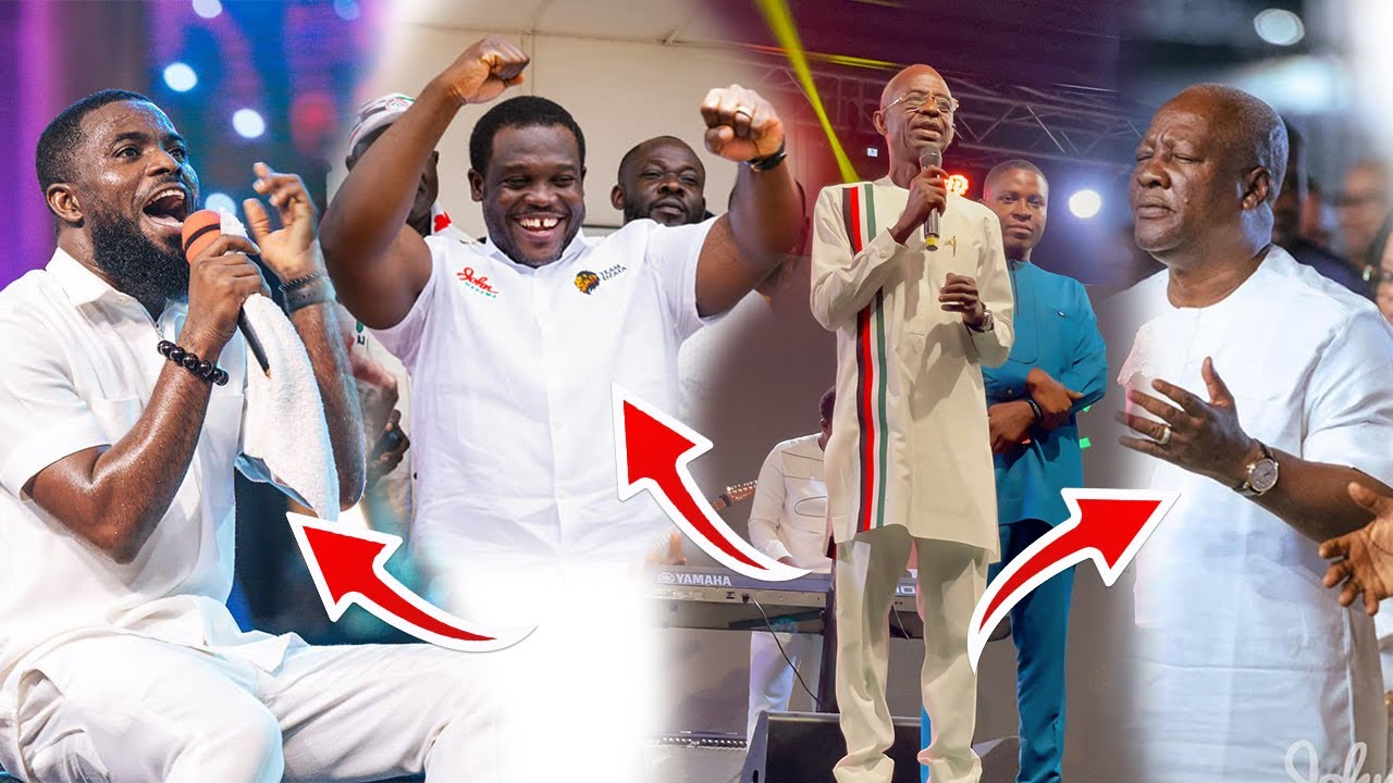 Minister Paolo’s Powerful Praise That Got General Asiedu Nketiah,Sam George,Others Dancing at NDC …