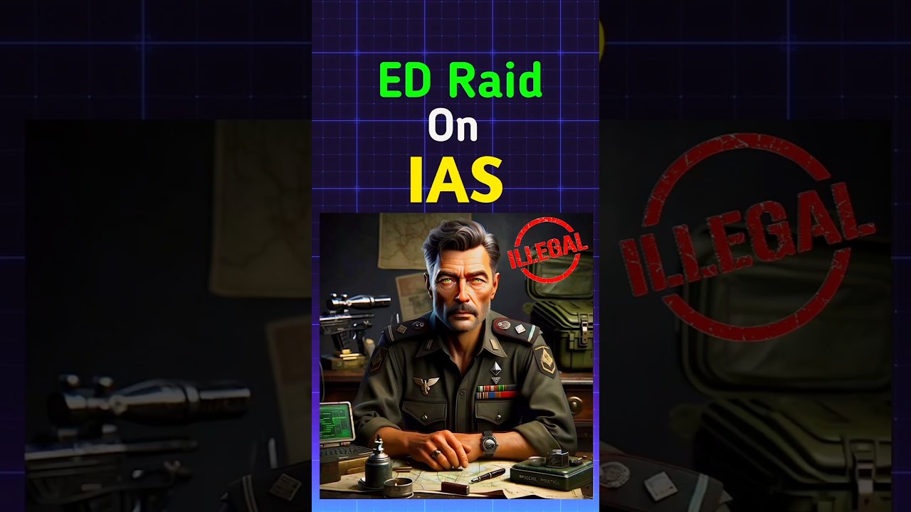 ED RAID ON IAS OFFICER 🤯 ft.@AbhishekKar #moneybusiness #facts #skills #shorts