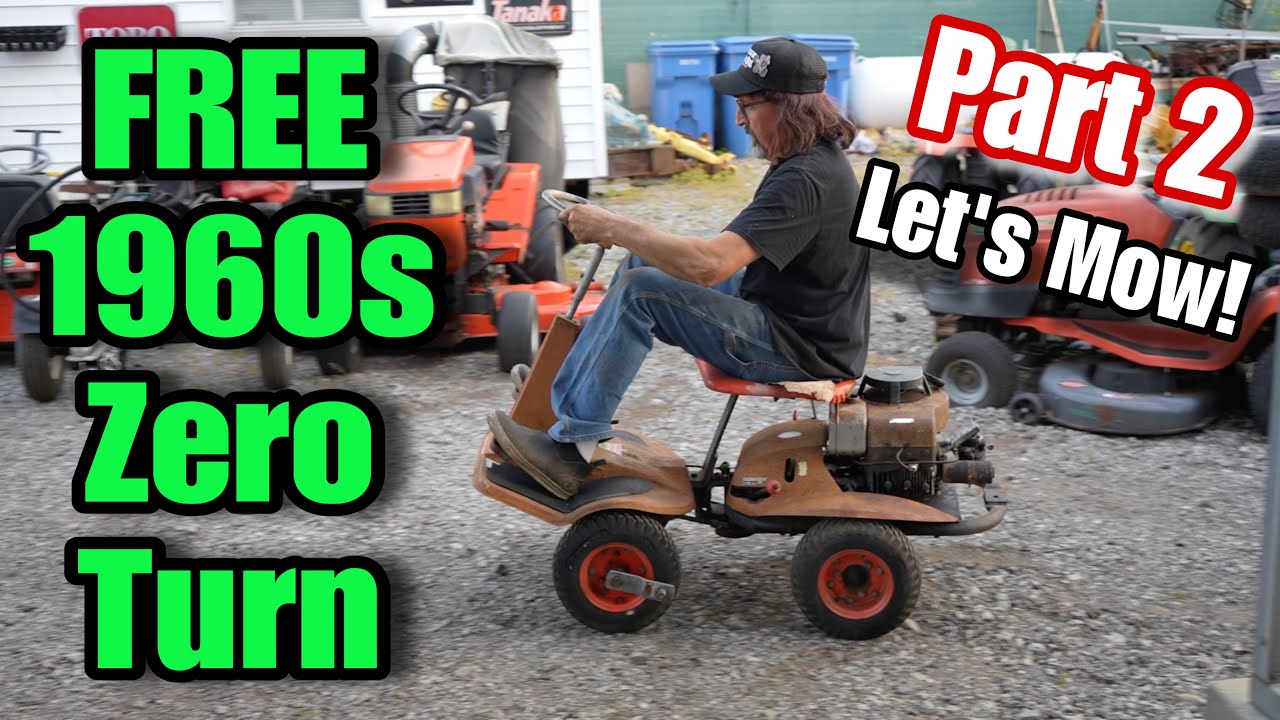 They DON'T Make 'em Like This Anymore Folks - Let's Mow! Part 2