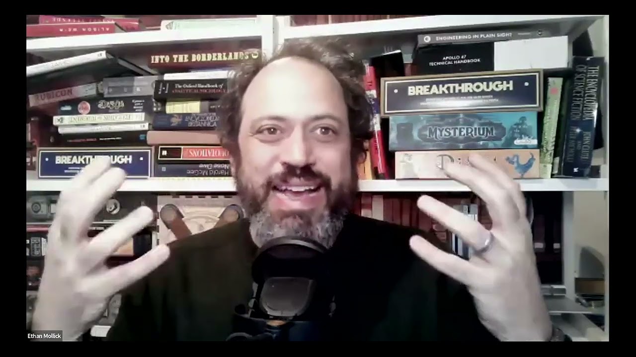 Professor Ethan Mollick talks about three 