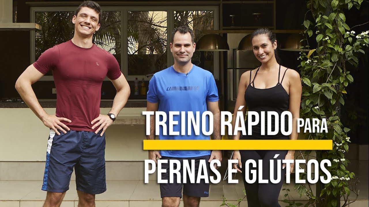 Treino curto para definir suas pernas e glúteos - Marcio Lui