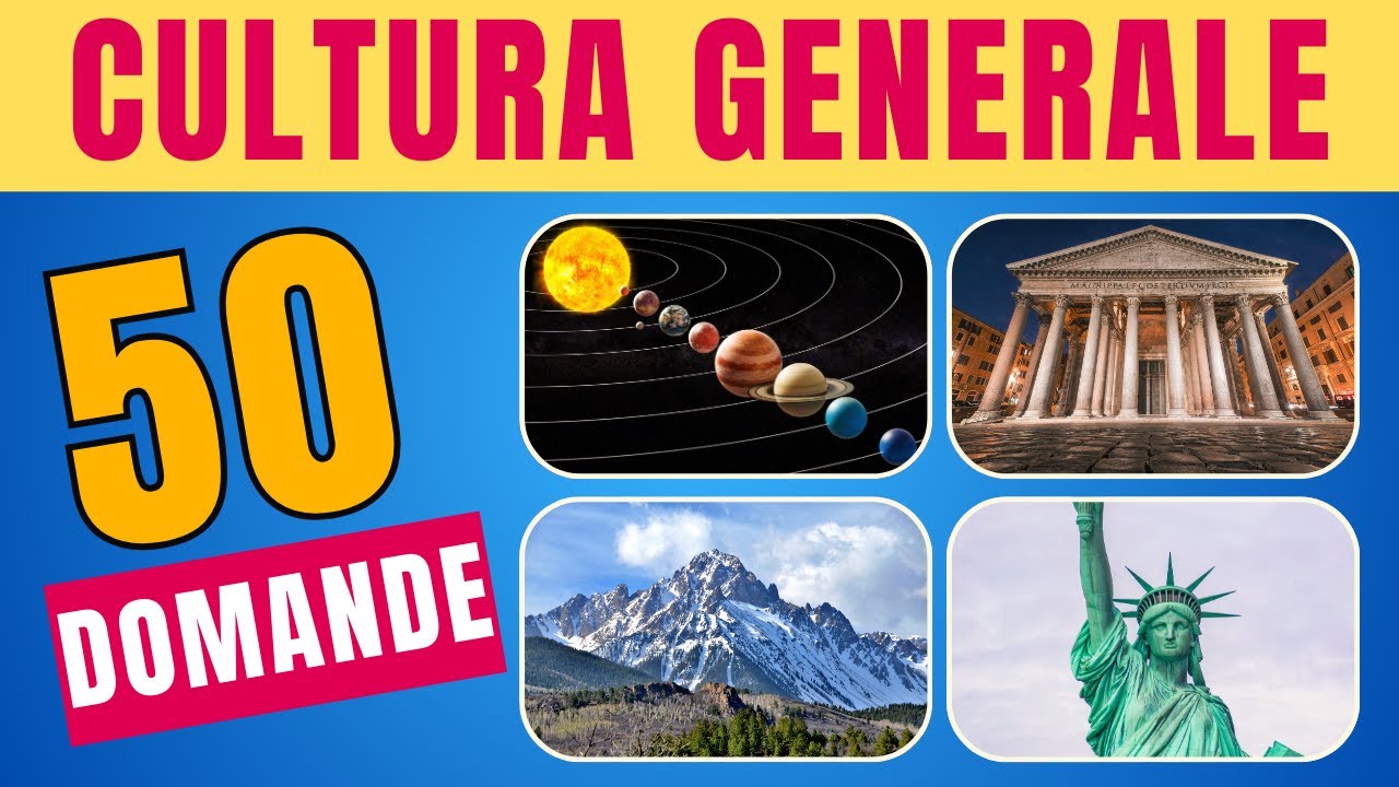 Quiz di Cultura Generale: Riuscirai a Superare le 50 Domande?
