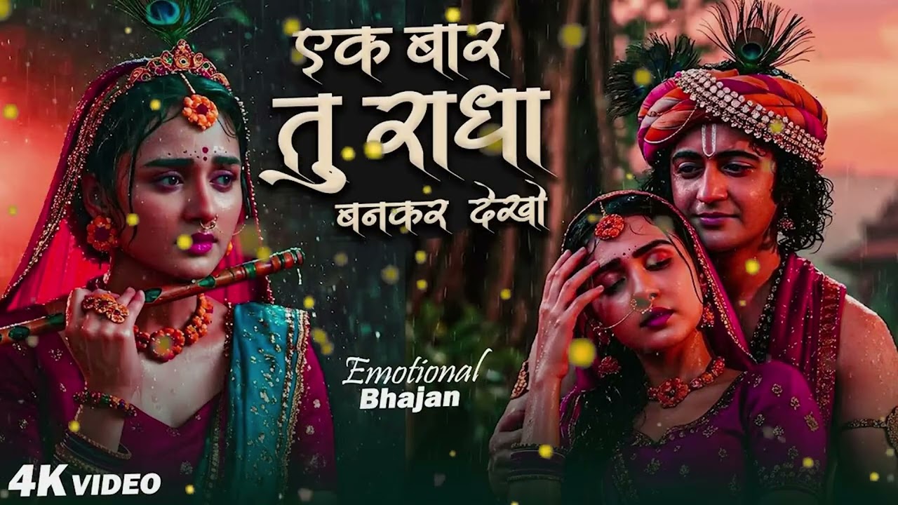 एक बार तो राधा बनकर देखो | Ek Baar To Radha Bankar Dekho Mere Sawariya | 2026 राधा कृष्ण भजन