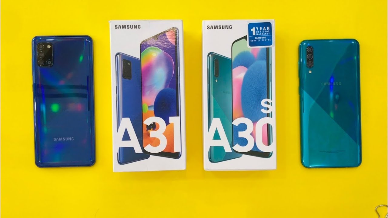Samsung Galaxy A31 vs Samsung Galaxy A30s