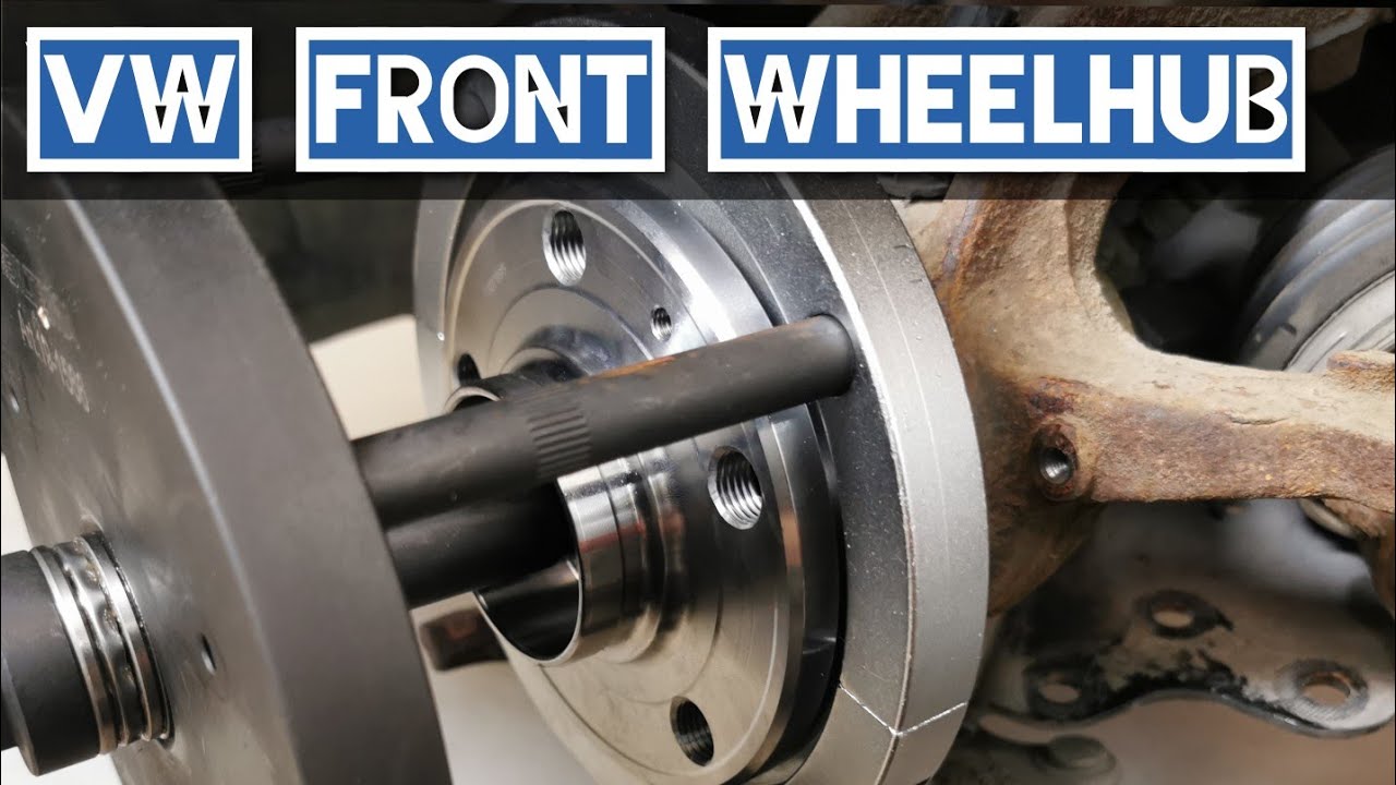 VAG - Volkswagen Polo - Front Wheelbearing / Wheelhub replacement