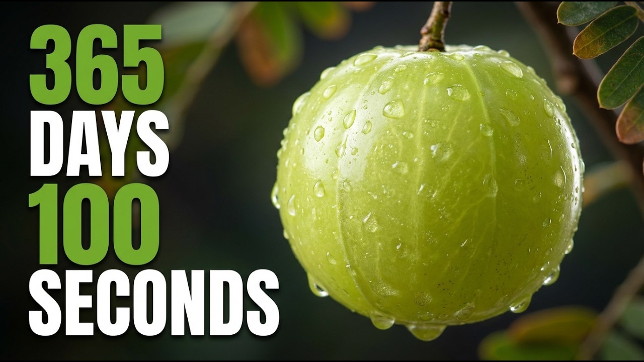 1 year of Gooseberry (Amla) Growth in 100 Seconds! | Time-Lapse