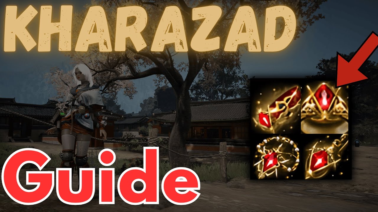 KHARAZAD GUIDE!!! BDO Schmuck Guide