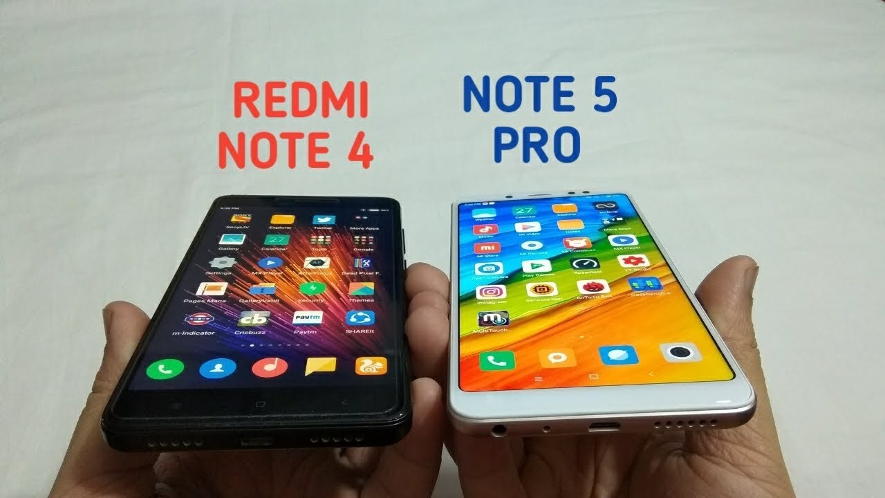 Redmi Note 5 Pro Vs Redmi Note 4 Full Comparison [Hindi-हिंदी]
