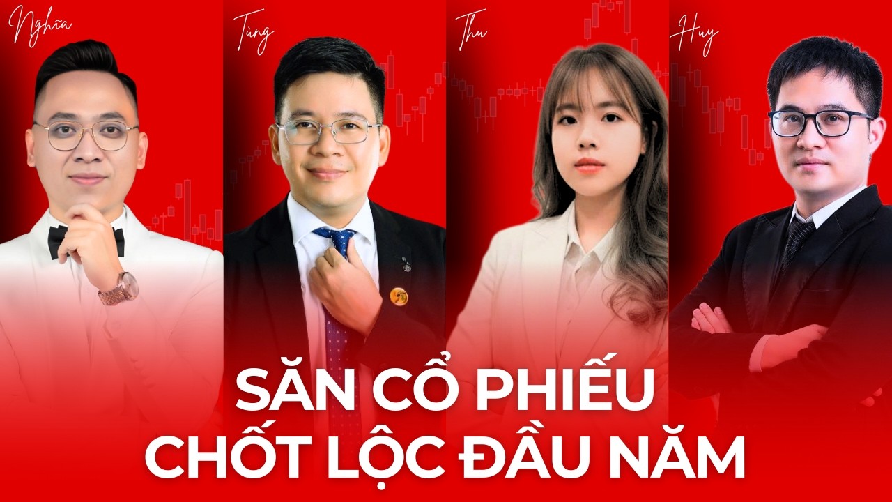 Cực nóng! Ép bán đã xong, VNIndex trở lại tăng xuyên Tết!