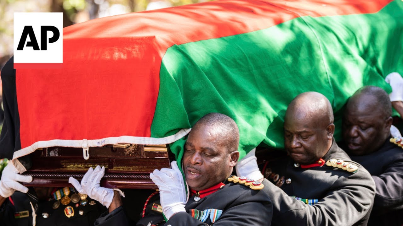 Malawi's vice president laid to rest as president calls for an independent probe into his death