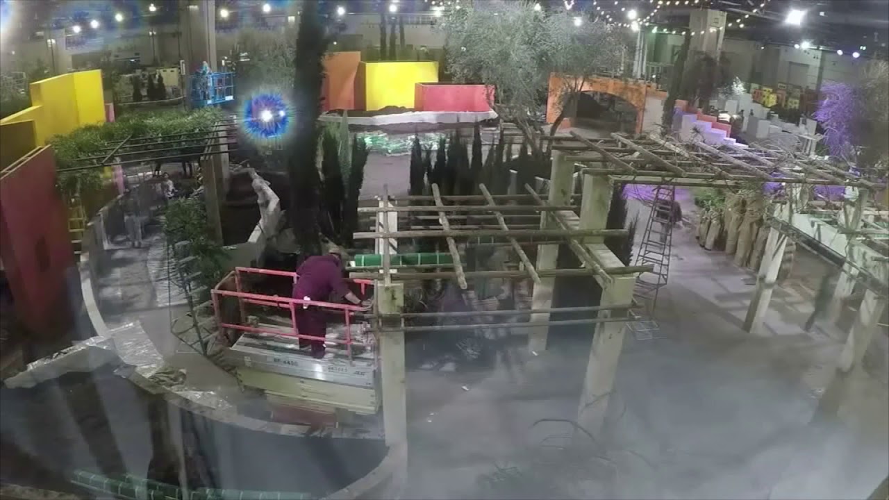 2020 Philadelphia Flower Show Entrance Garden Design