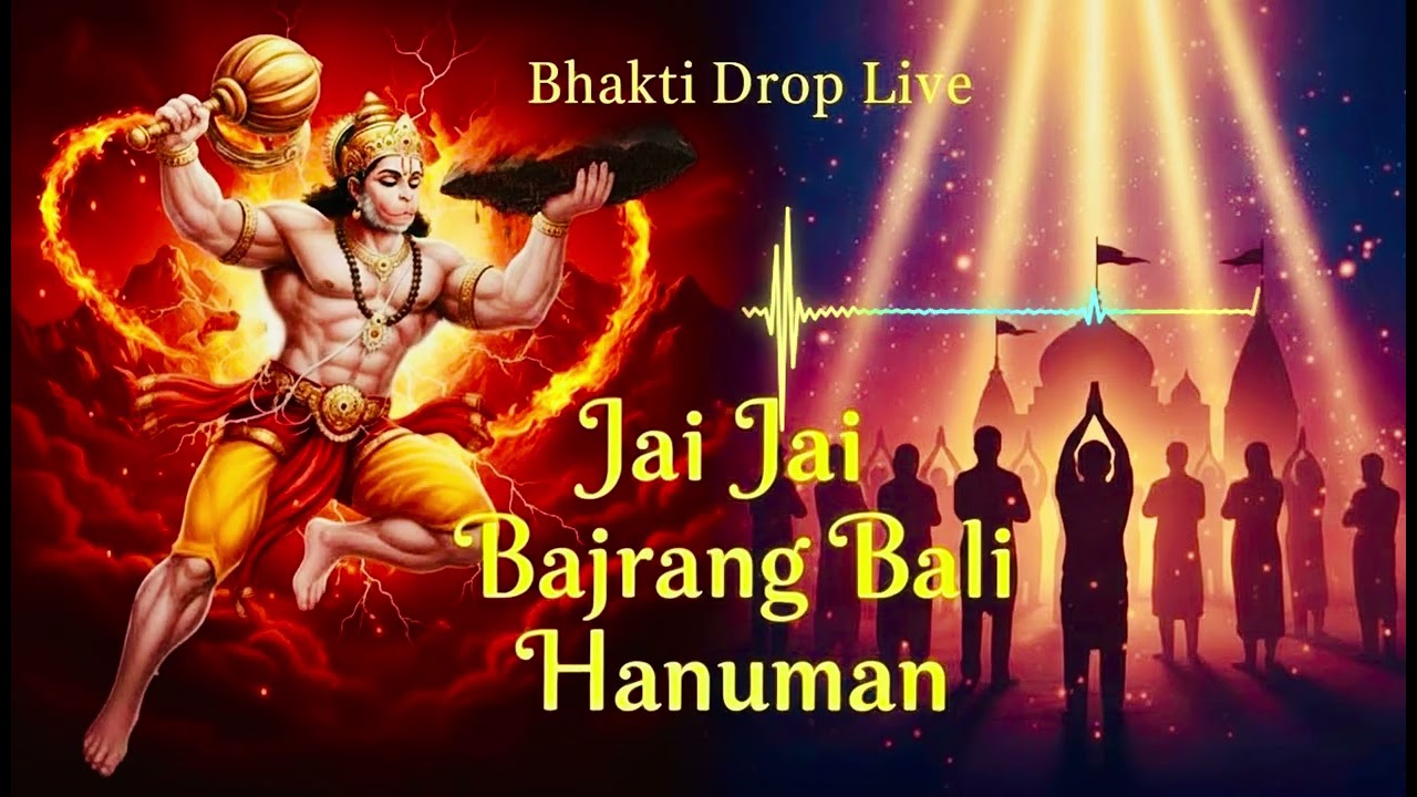 जय जय बजरंग बली हनुमान | Shri Hanuman Ji Bhajan |  Bhakti Drop Live