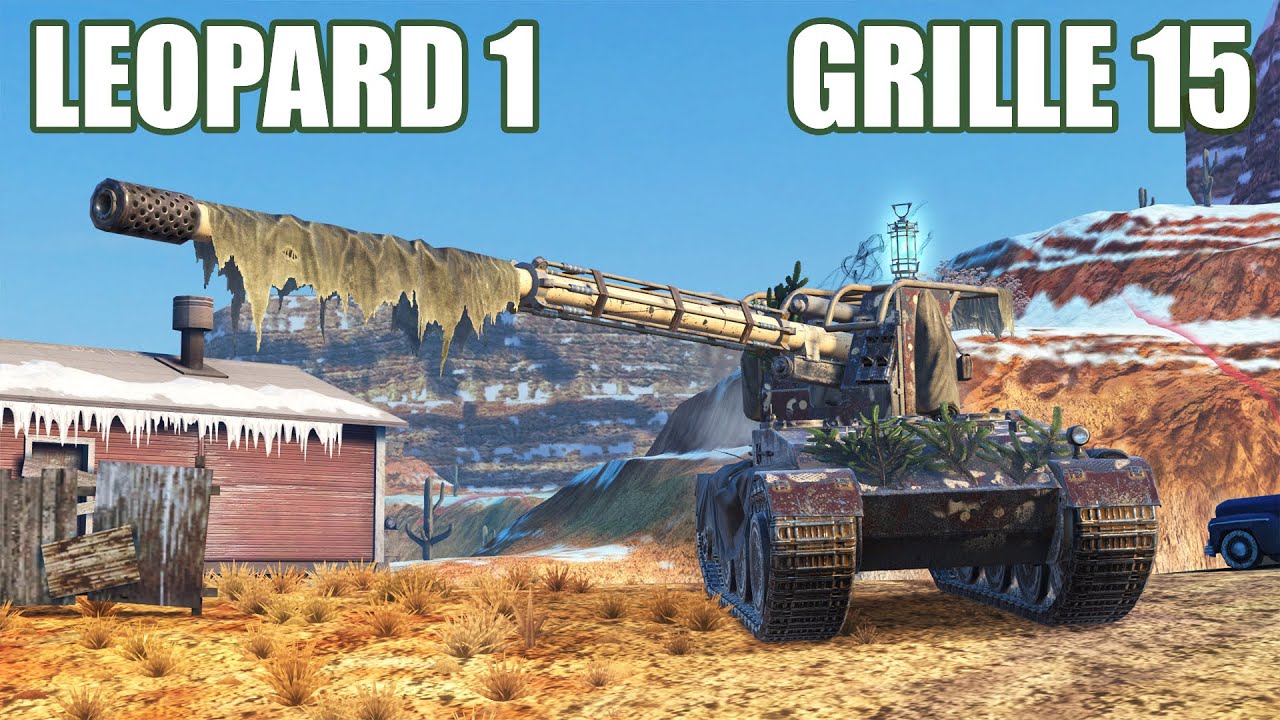 Grille 15 & Leopard 1 ● WoT Blitz