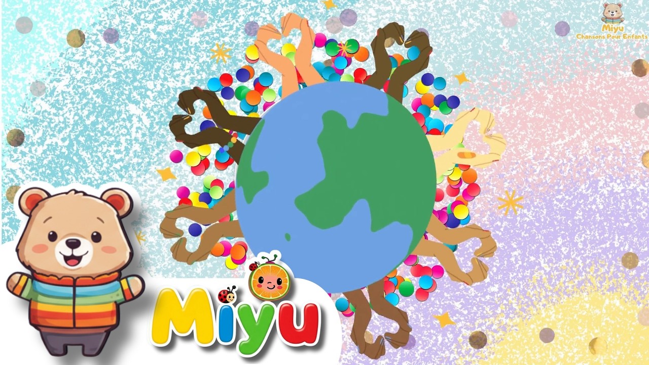 🎵✨ Découvre Tes Membres, les Animaux & les Couleurs avec Miyu - Chansons Pour Enfants ! 🎨🚗