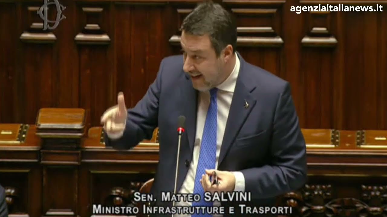 SALVINI RIFERISCE SUL CAOS TRENI: &ldquo;RITARDI MAGGIORI QUNADO CERA IL PD&rdquo;
