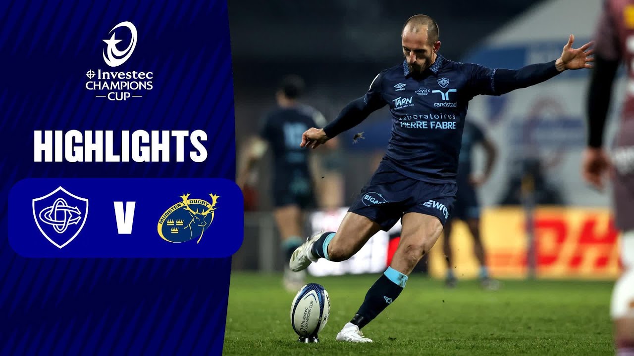 Instant Highlights - Castres Olympique v Munster Rugby Round 2 | Investec Champions Cup 2024/25