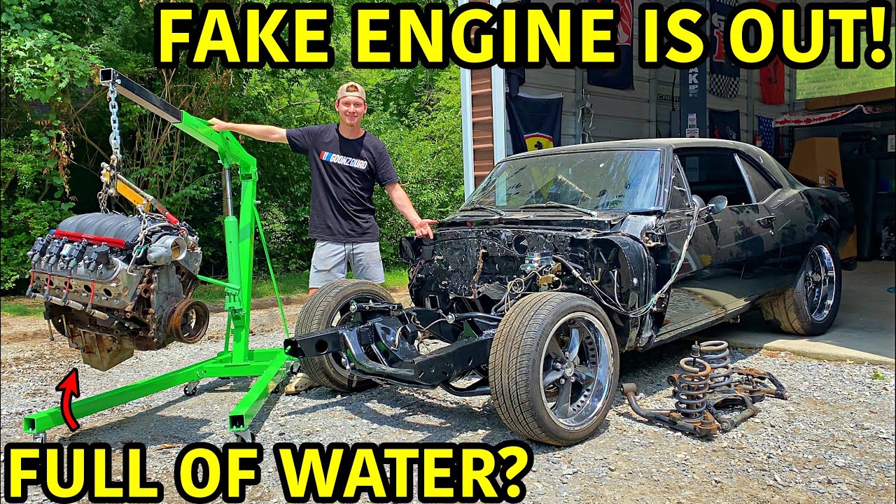 Rebuilding A Wrecked 1967 Chevrolet Camaro SS Part 5