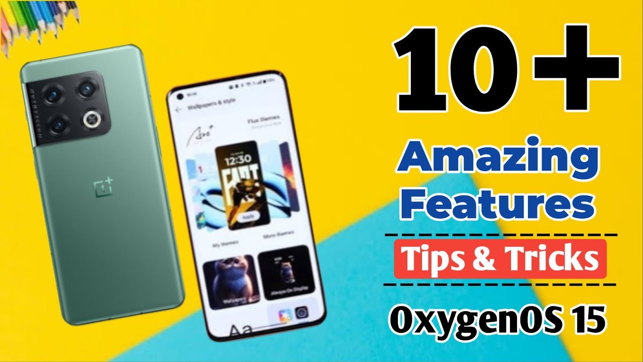 OnePlus 10 Pro Tips & Tricks | Top 10+ Hidden Features & Settings | OxygenOS 15