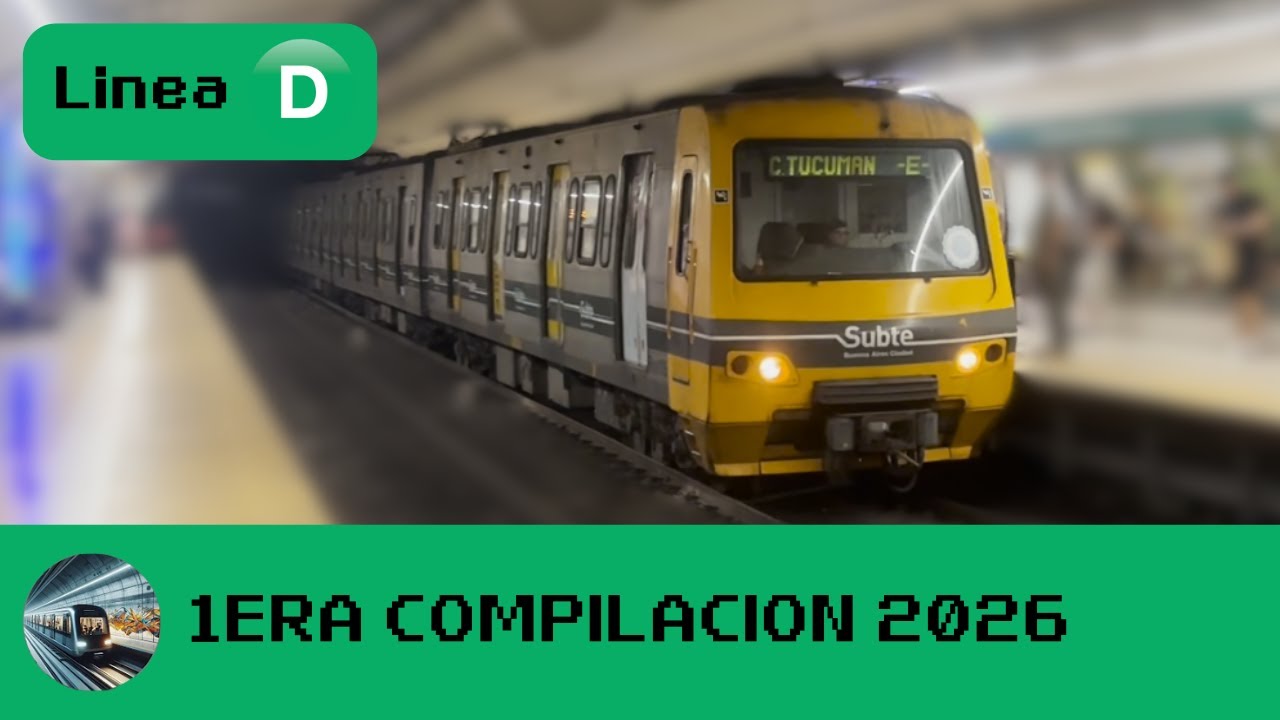 MEGA COMPILACIÓN de FORMACIONES ALSTOM 100 & 300 | Línea D