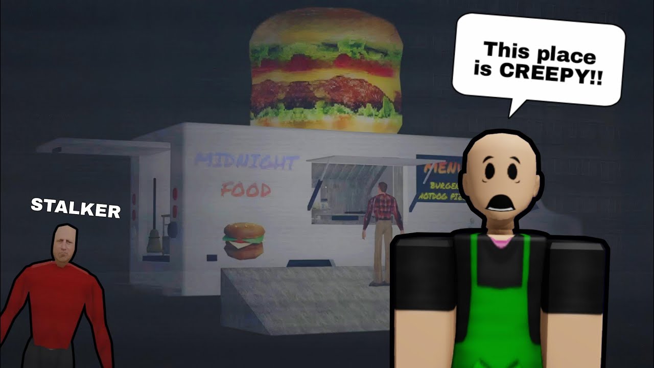 Работаю в Roblox Food Truck! 😨 *ЖУТЬ*