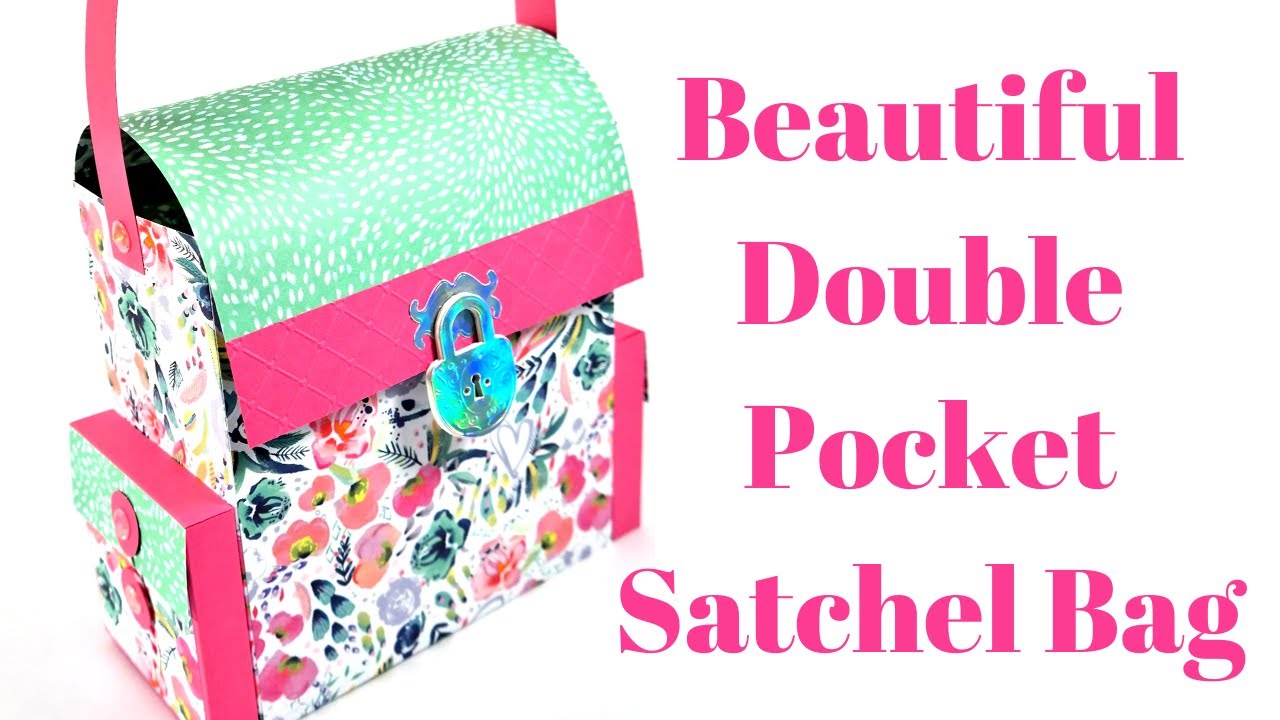 Double Pocket Satchel Bag