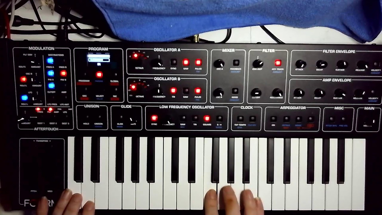 Sequential FOURM Synthesizer Deeply Diving And Sound Design Fun