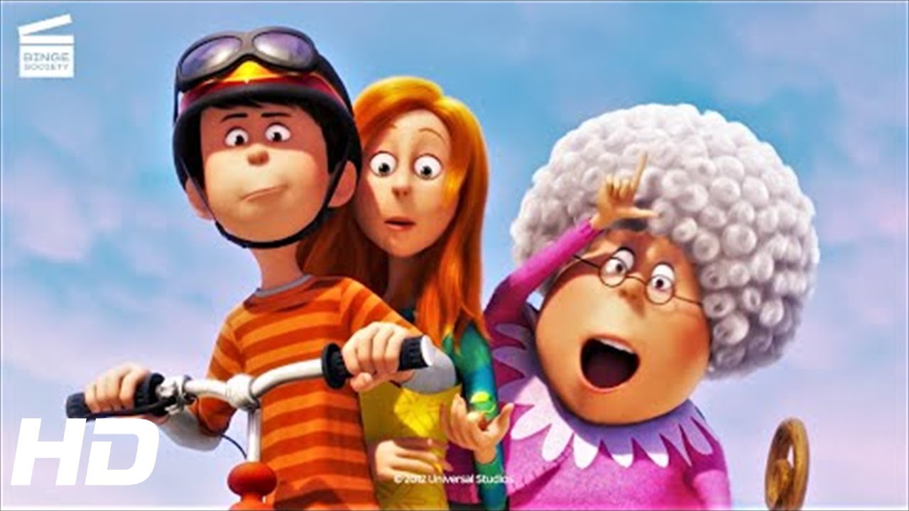 The Lorax: Car chase around the city