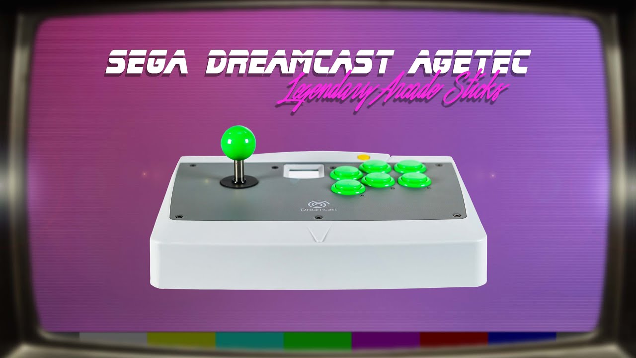 Sega Dreamcast Agetec // LEGENDARY ARCADE STICKS