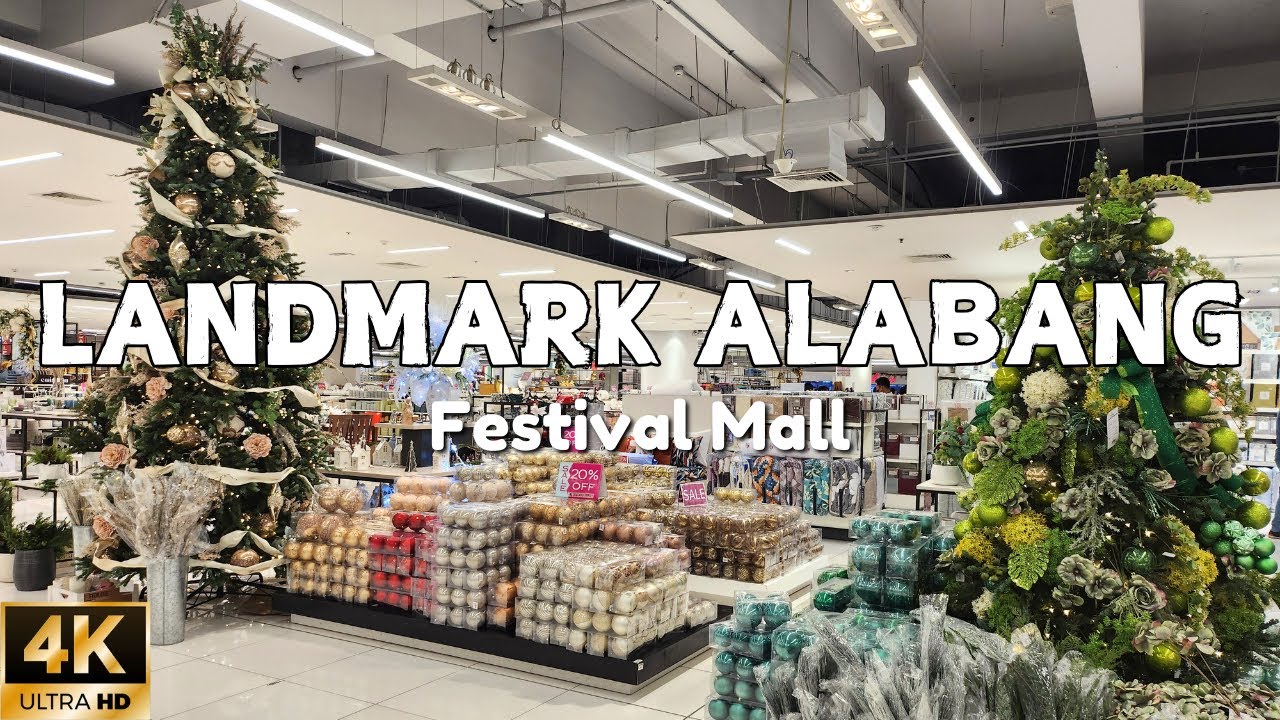 [4K] LANDMARK ALABANG: What to expect inside a department store | Festival Mall 2024