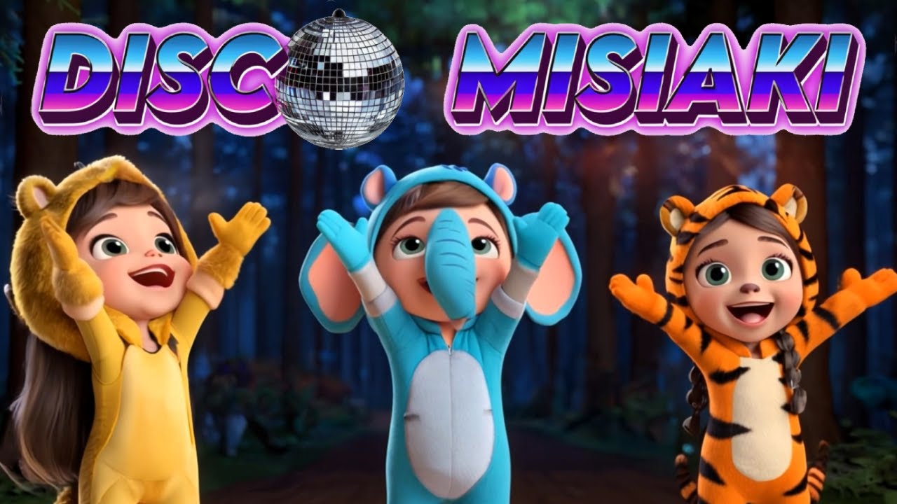 Mini disco - Disco Misiaki - piosenka z pokazywaniem