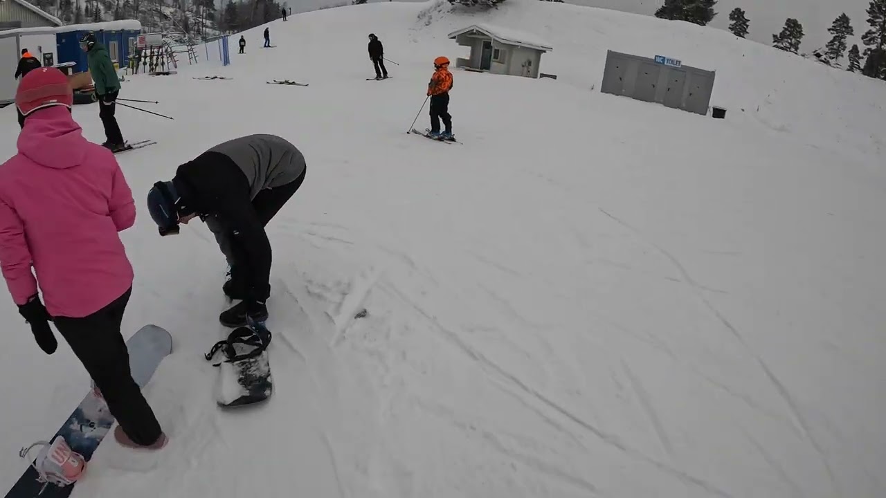 Afternoon ski at Ellivuori
