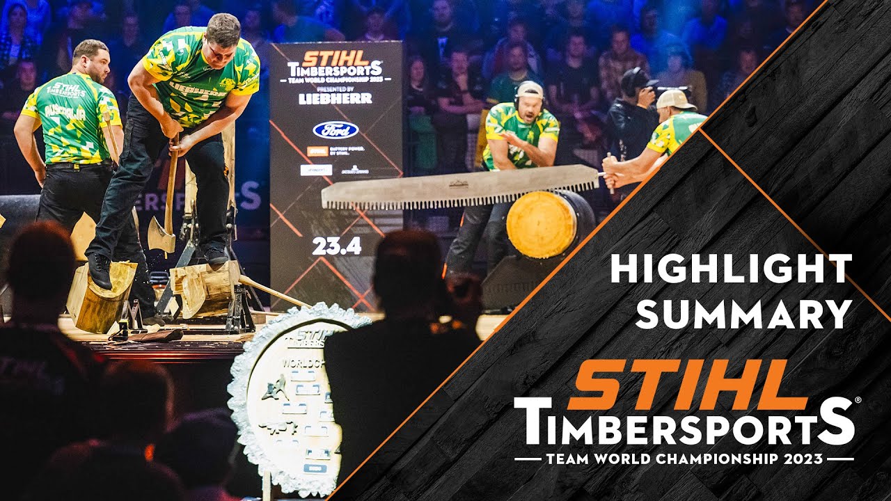 STIHL TIMBERSPORTS&reg; Team World Championship 2023 - competition highlights