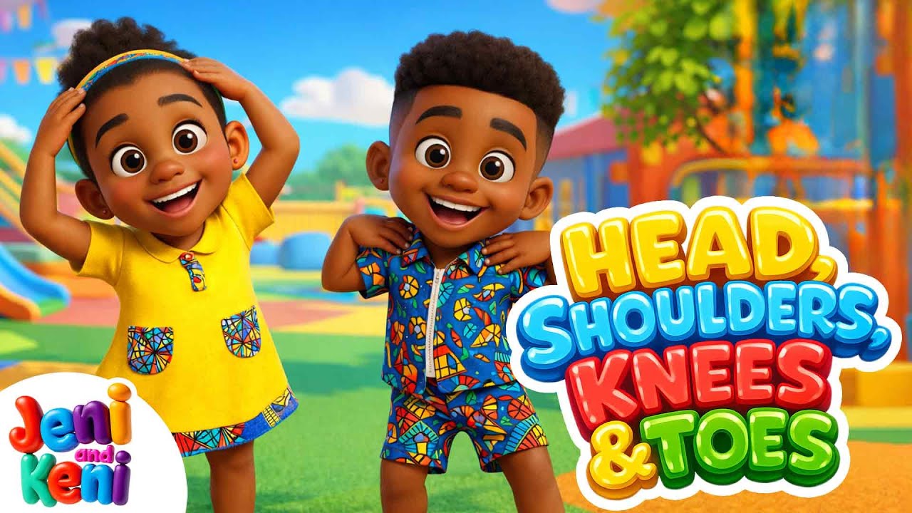Head,shoulder Knees and Toes| Parts of the Body song | Nursery Rhyme |Kids fun song