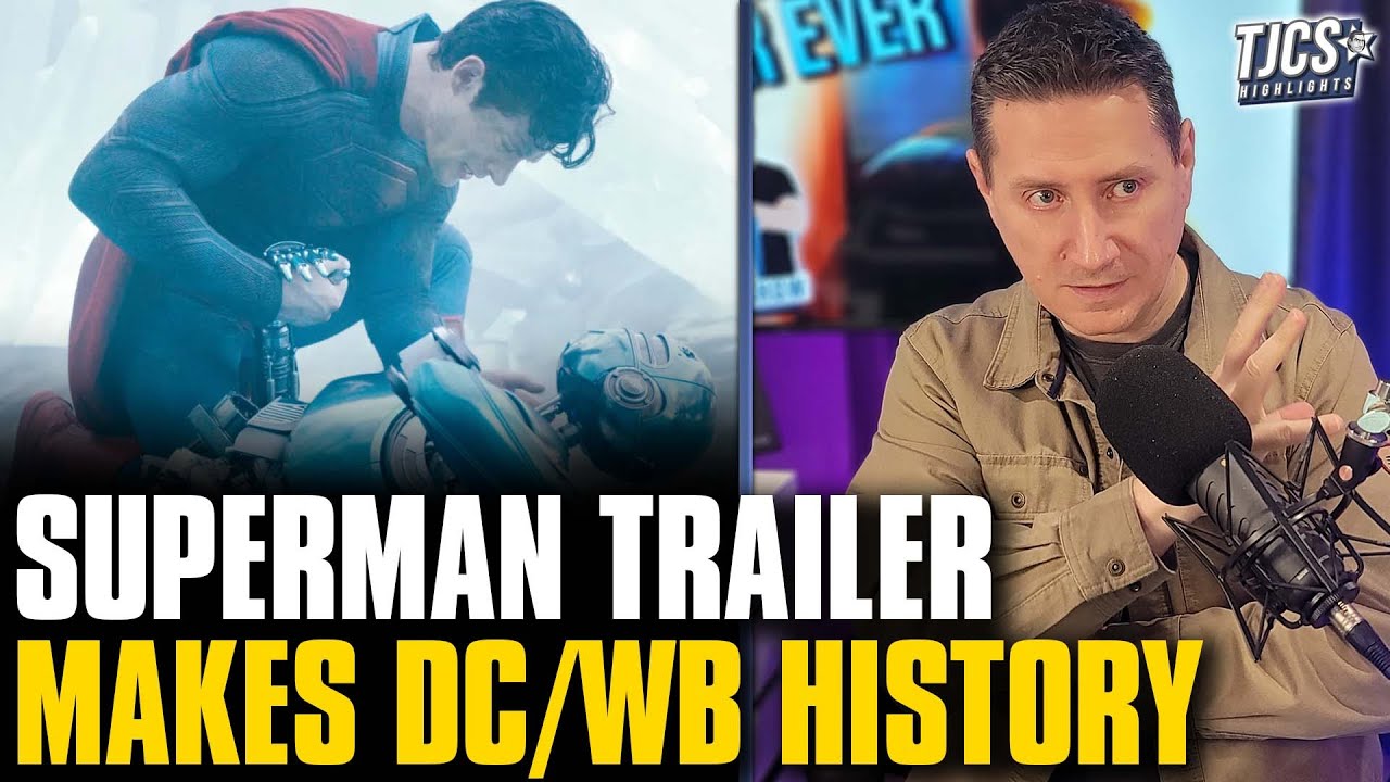 Superman Becomes Biggest Trailer In DC Or WB History