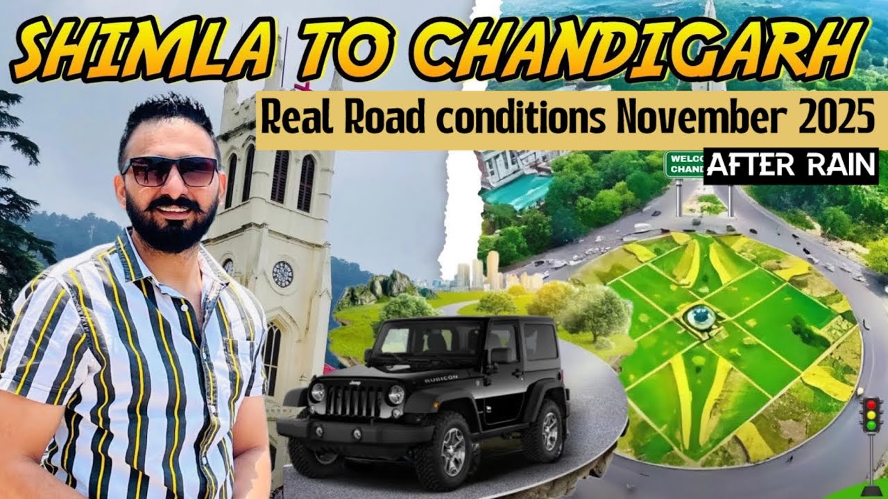 chandigarh to shimla road condition november 2025 #chandigarh #shimlatour #chandigarhtoshimla