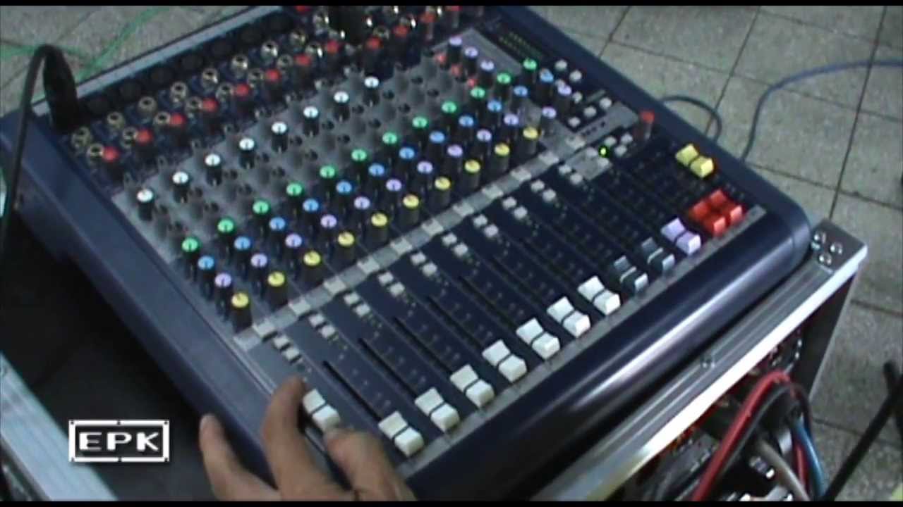 愛普敦 教學5 MFX8 2MIXER+處理器後級喇叭連結