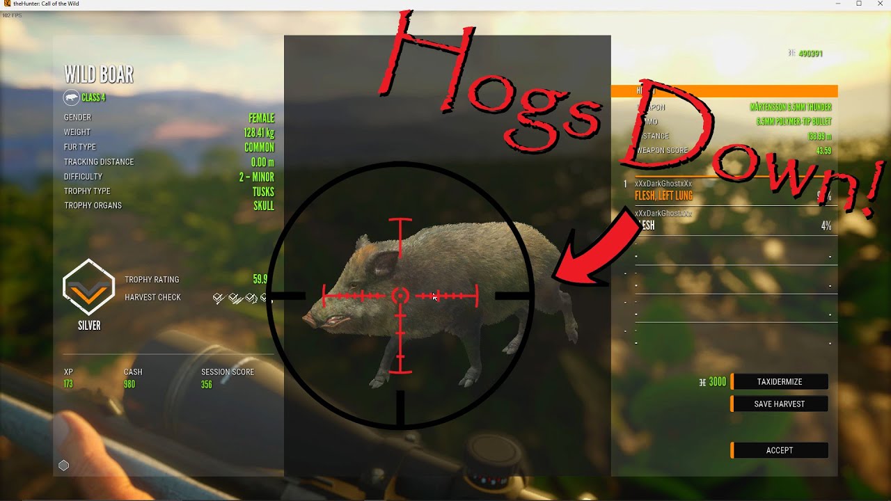 theHunter: Call of the Wild - Hog Slaughter!