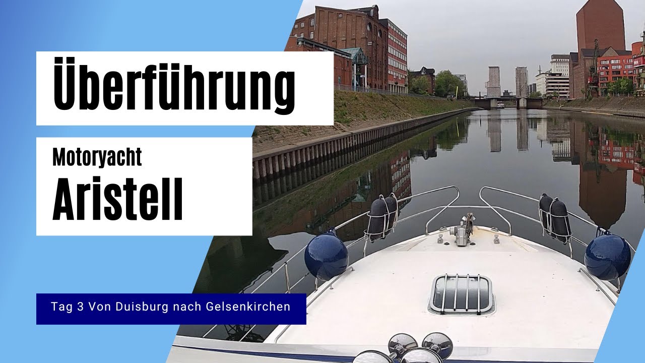 Überführung Motoryacht Aristell Tag3