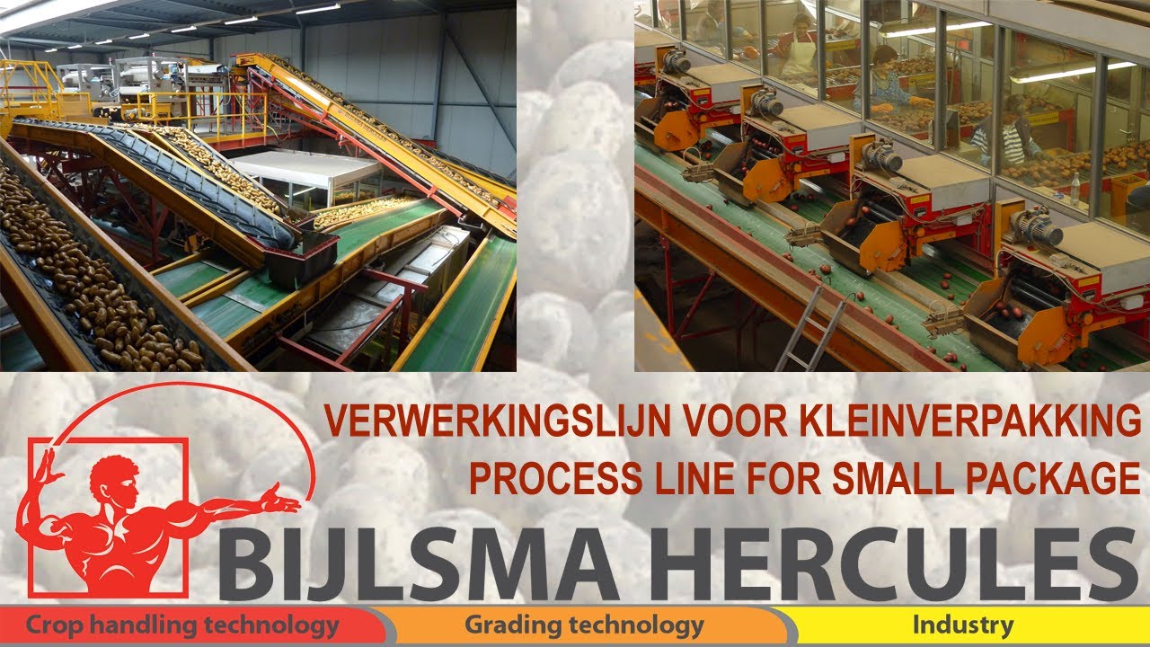 Bijlsma Hercules Verwerkingslijn voor kleinverpakking in Nederland