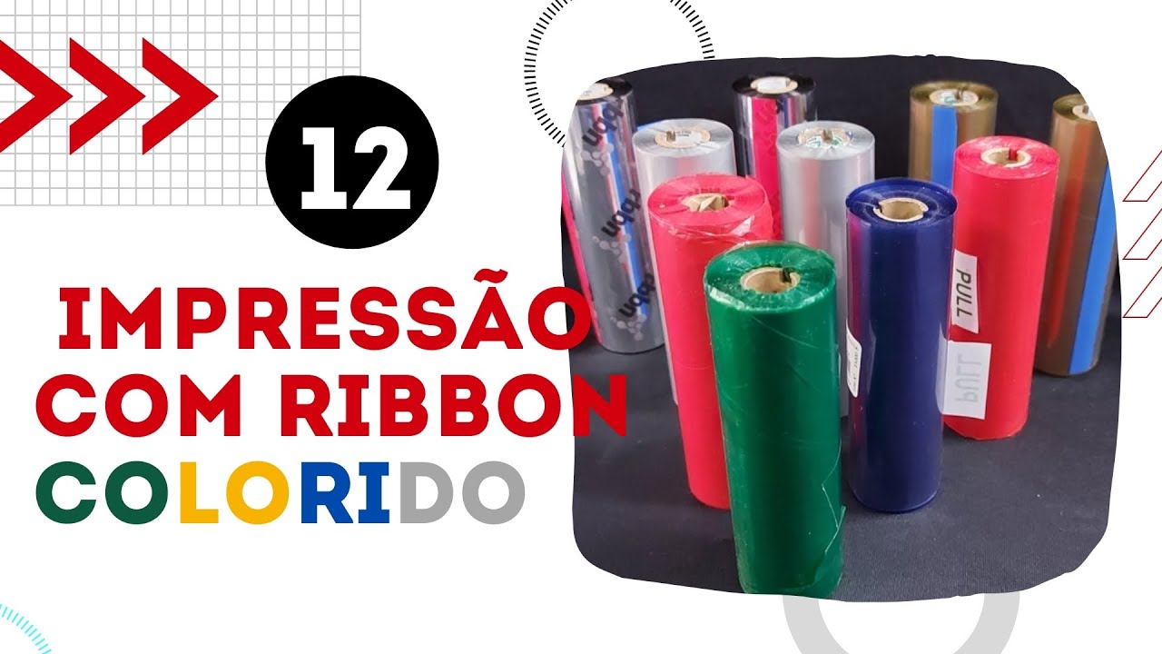 É possível fazer impressão com Ribbon colorido na Desktop?