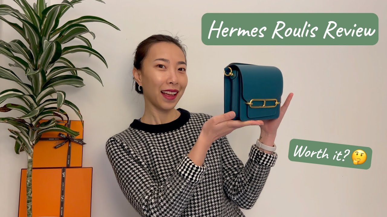 Hermes Mini Roulis Review | Hermes Roulis 18 Review | Hermes W0 Vert Bosphore | Hermes Bag Review